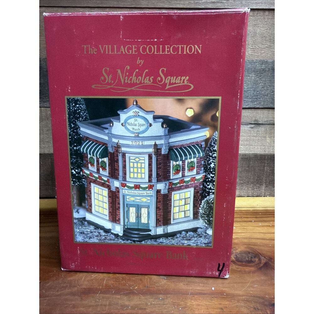 St. Nicholas Square Bank Village Collection In Box - Picture 7 of 7